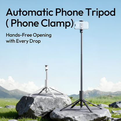 OneTap Auto Pop-Up Selfie Stick & Tripod (Ulanzi MT86) — Bluetooth Remote