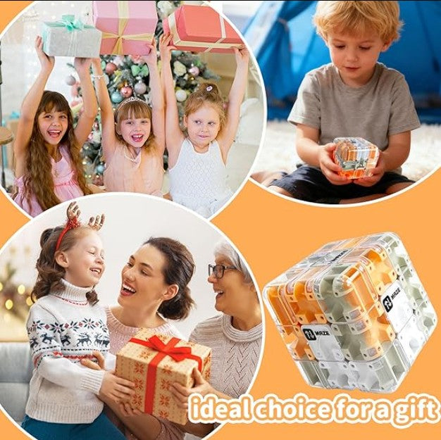 3D Maze Cube Ball Puzzle – Brain Teaser Educational Toy for Kids & Adults | Durable Labyrinth Game Gift