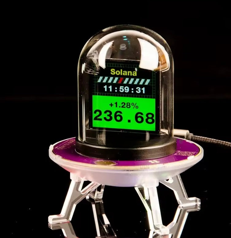 GeekMagic UFO-CLOCK WiFi Weather Station RGB Desk Clock