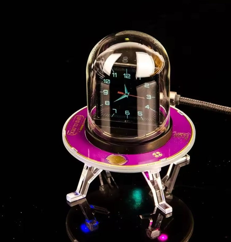 GeekMagic UFO-CLOCK WiFi Weather Station RGB Desk Clock