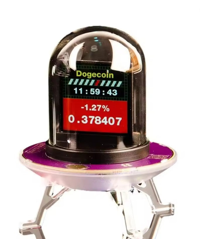 GeekMagic UFO-CLOCK WiFi Weather Station RGB Desk Clock