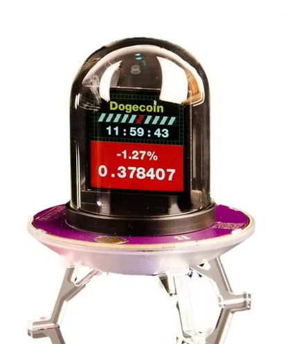 GeekMagic UFO-CLOCK WiFi Weather Station RGB Desk Clock