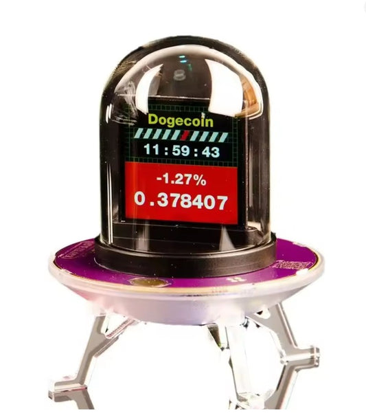 GeekMagic UFO-CLOCK WiFi Weather Station RGB Desk Clock