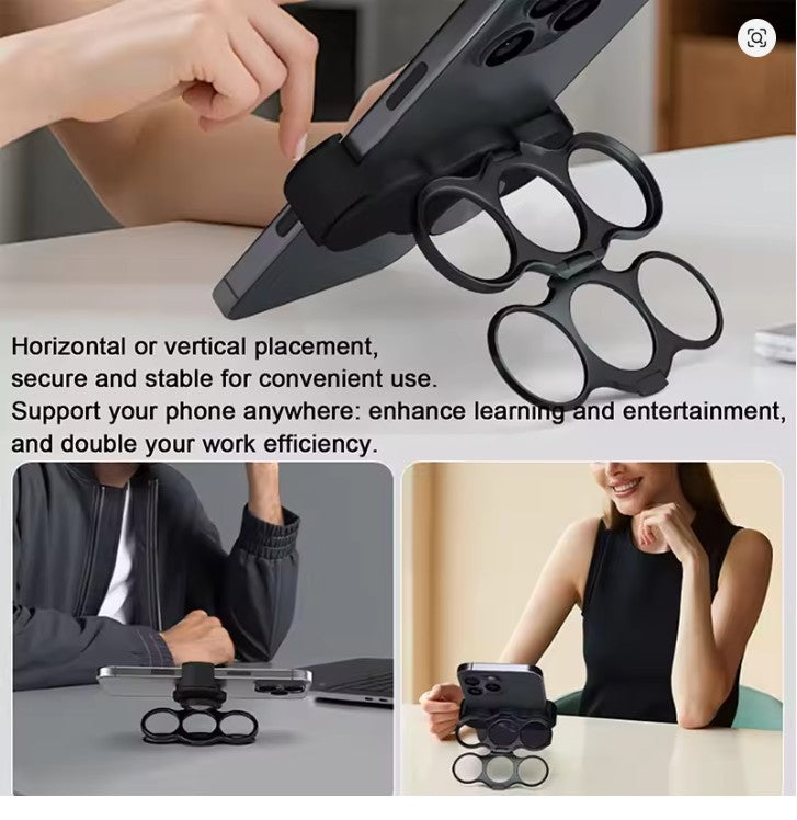 Magic Triple Ring Phone Grip & Kickstand