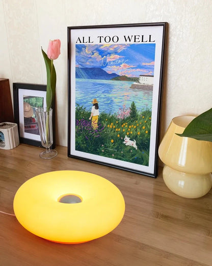 The Viral Donut Lamp — 3 Sizes, 3 Light Modes, Touch Control