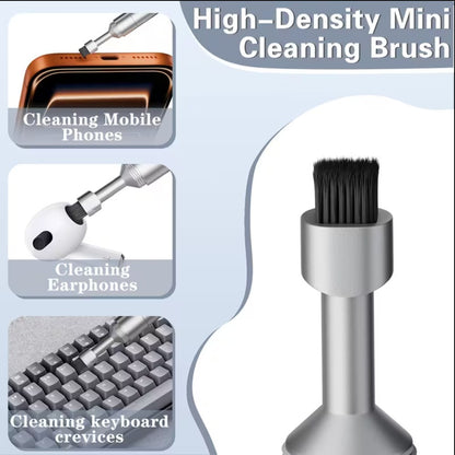 SIM Card Ejector Tool Pakistan – 2-in-1 EDC SIM Pin with Cleaning Brush & Keychain | Aluminum Alloy Phone & AirPods Cleaner