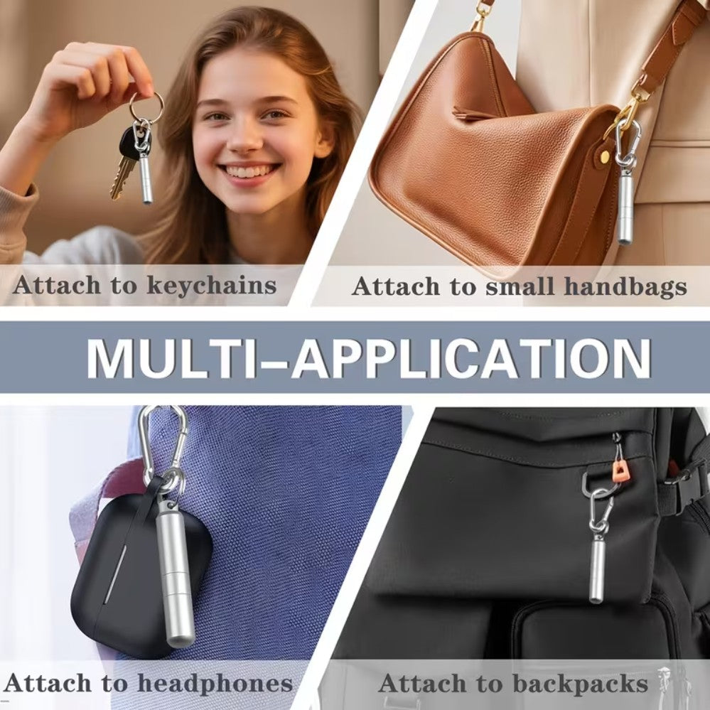 SIM Card Ejector Tool Pakistan – 2-in-1 EDC SIM Pin with Cleaning Brush & Keychain | Aluminum Alloy Phone & AirPods Cleaner