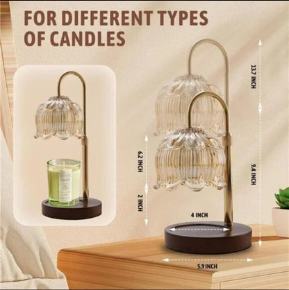 Candle Warmer Lamp Pakistan – No-Flame Electric Candle Melter with Timer | Sandokcha