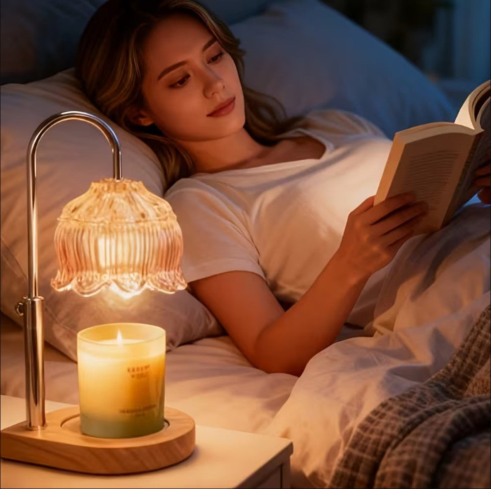 Candle Warmer Lamp Pakistan – No-Flame Electric Candle Melter with Timer | Sandokcha