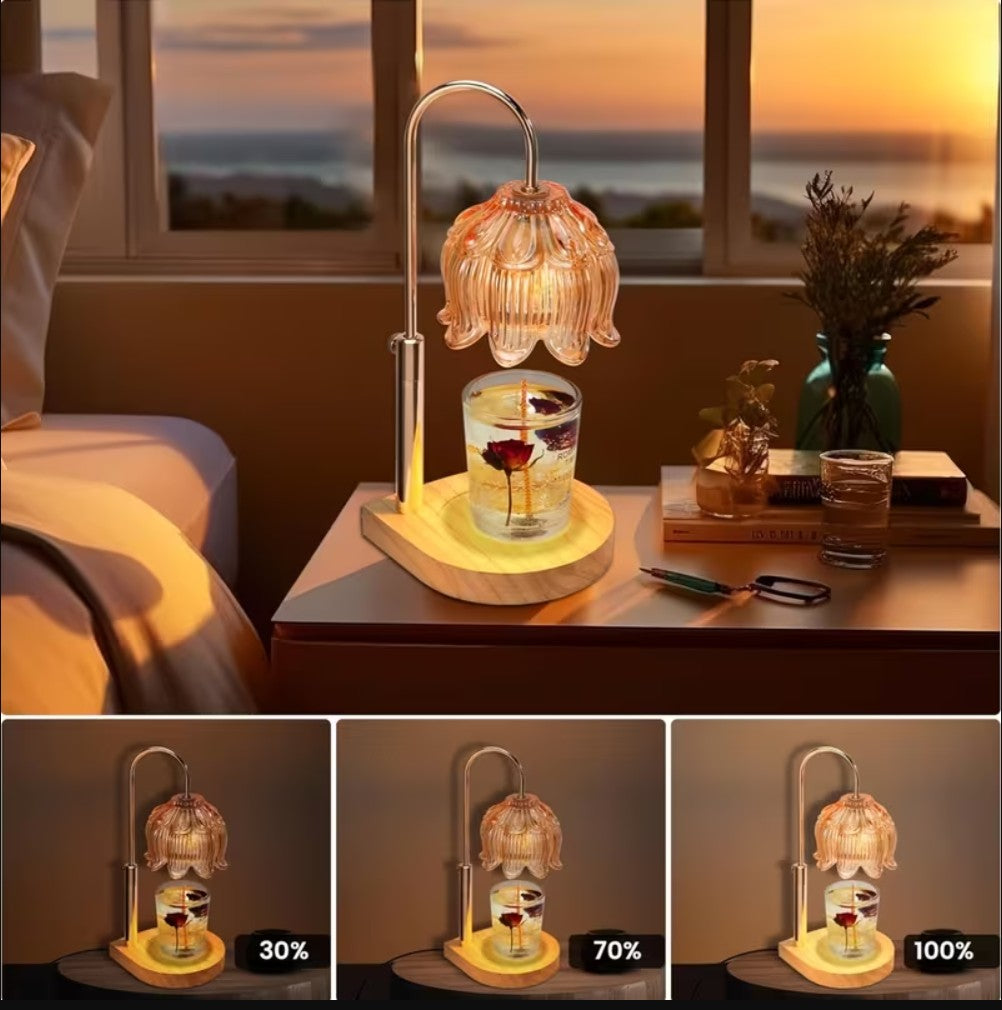 Candle Warmer Lamp Pakistan – No-Flame Electric Candle Melter with Timer | Sandokcha