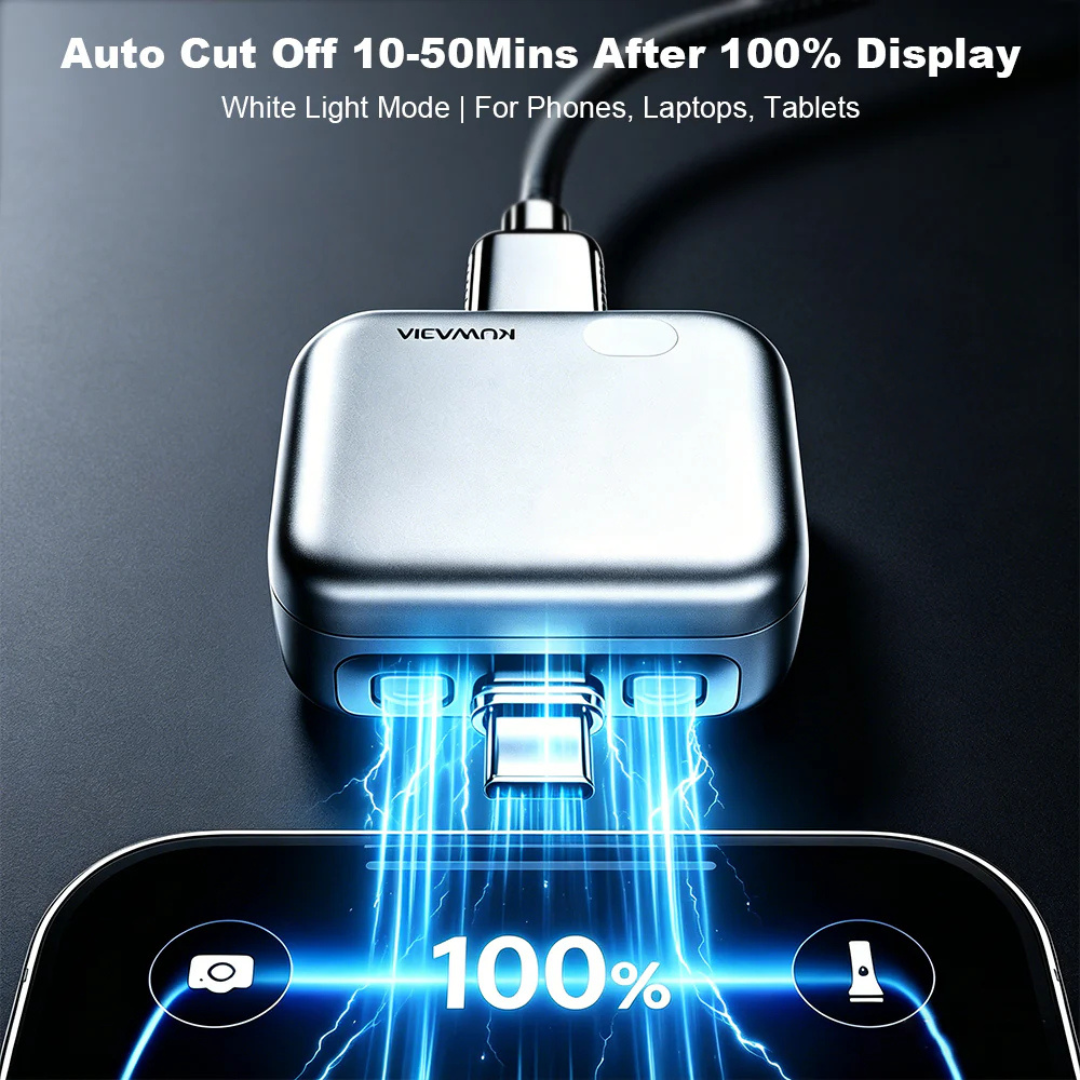 Smart Auto-Disconnect Charging Protector | Physical Power Cut-Off | USB-C | Dingend 140W