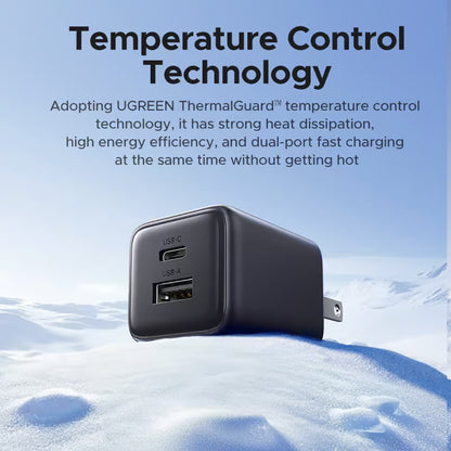 UGREEN 20W GaN Dual-Port Fast Charger