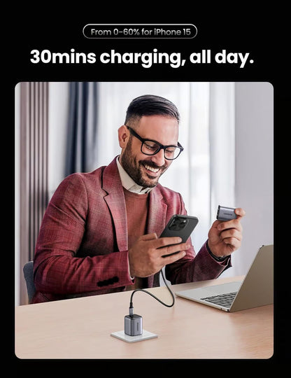 UGREEN Nexode 30W GaN Foldable Fast Charger