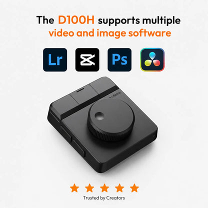 Ulanzi D100H Dial Creative Controller – Wireless Editing Dial