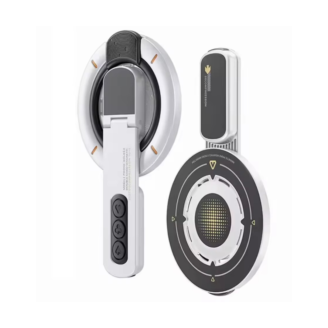 360° Rotating Magnetic Phone Holder – Double-Sided MagSafe Stand