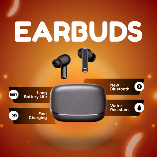 Sandokcha TWS Wireless Earbuds | 360° Sound • Touch Control • Bluetooth