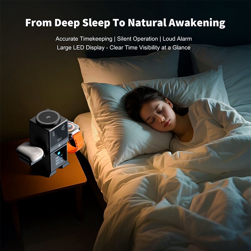 Wireless Charging Hub – Future Robots 3-in-1 25W Smart Desk Hub