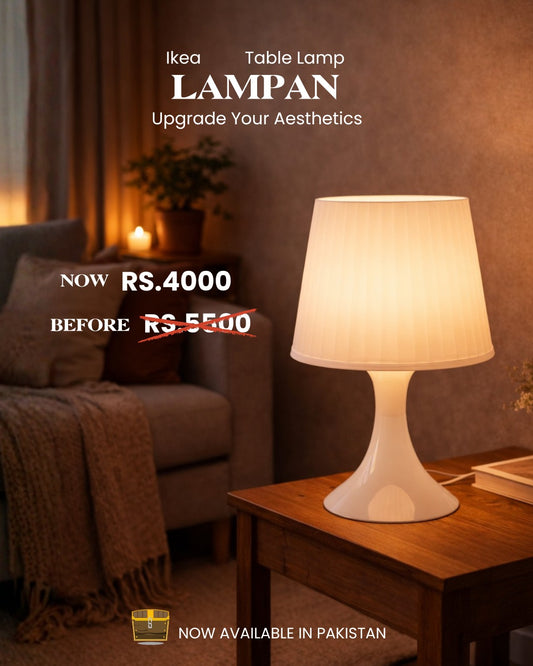 IKEA LAMPAN Table Lamp – White