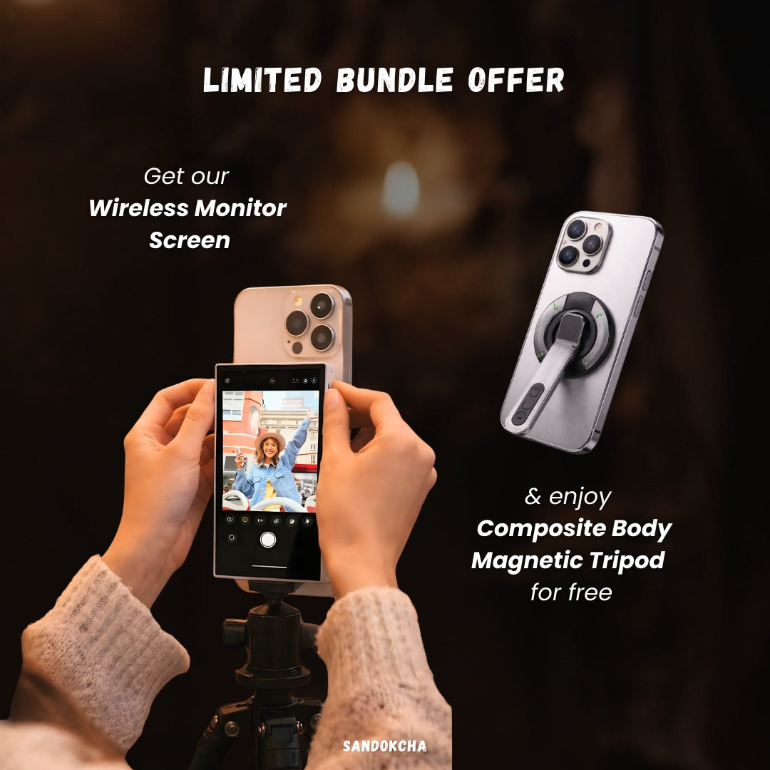Wireless Monitor Screen for Smartphones