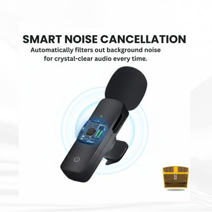 Wireless Mic for Mobile – K9 USB-C Lavalier Mic