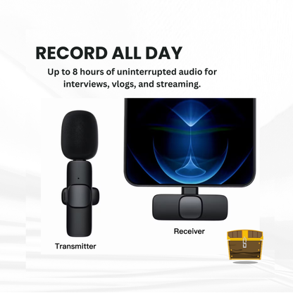 Wireless Mic for Mobile – K9 USB-C Lavalier Mic