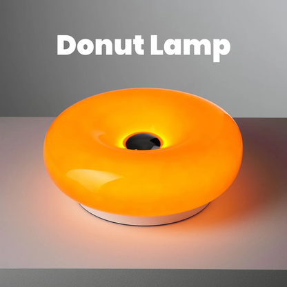 Donut Lamp – USB Rechargeable Touch Light for Desk & Wall