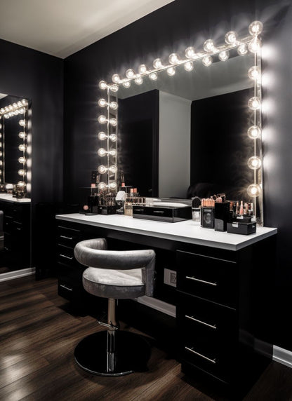 Vanity Mirror make-up lights