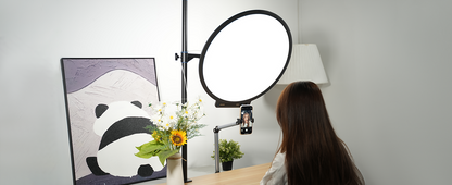amaran Verge Max LED Video Light,60W Bi-Color 22in Circular Edge-lit Panel Light