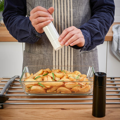 IKEA: BARNASINNE Spice Mill – Black/White, 14 cm