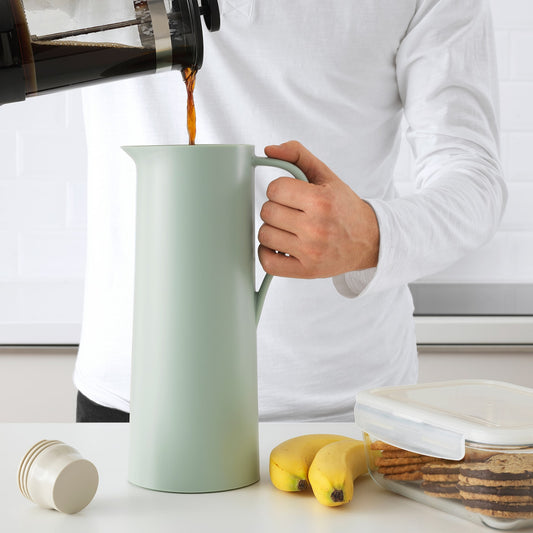 IKEA: BEHÖVD Vacuum Flask – Light Green/Beige, 1 L