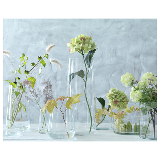 IKEA: BERÄKNA Vase – Clear Glass (15 cm)