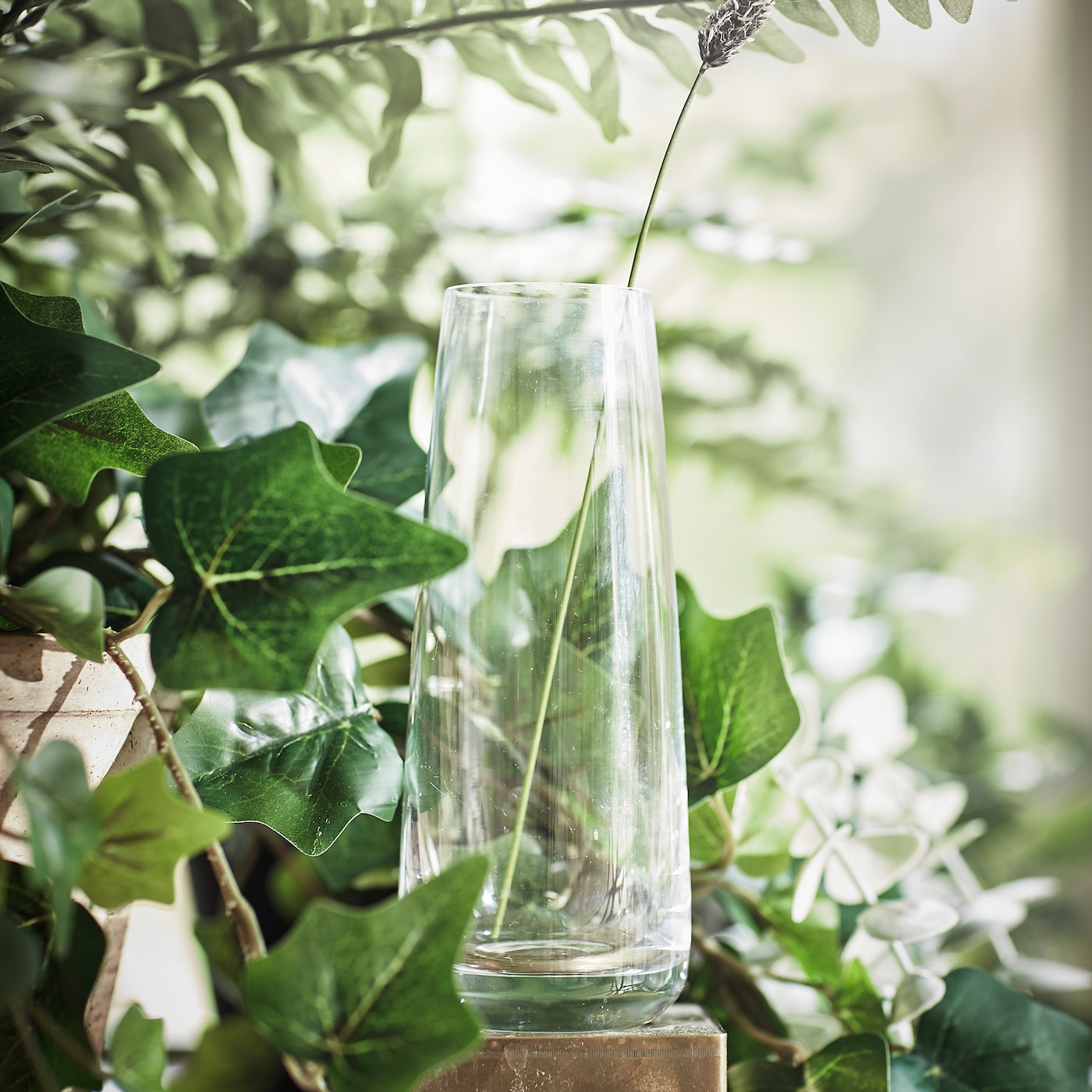 IKEA: BERÄKNA Vase – Clear Glass (15 cm)