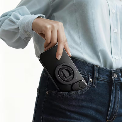 360° Rotating Dual-Sided Phone Ring Holder & Kickstand
