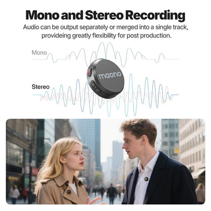 Maono Wave T5 Wireless Microphone - Cameras - USB-C & Lightning