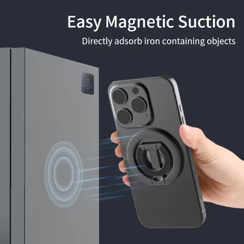 360° Rotating Dual-Sided Phone Ring Holder & Kickstand