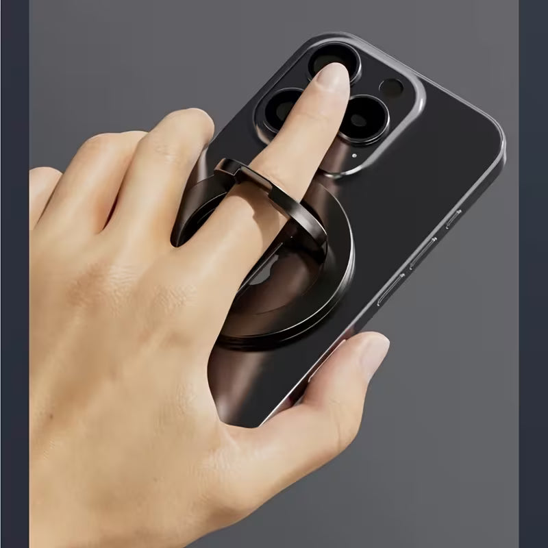 360° Rotating Dual-Sided Phone Ring Holder & Kickstand