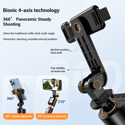 CL07 Selfie Stick & Tripod with Live Display Screen