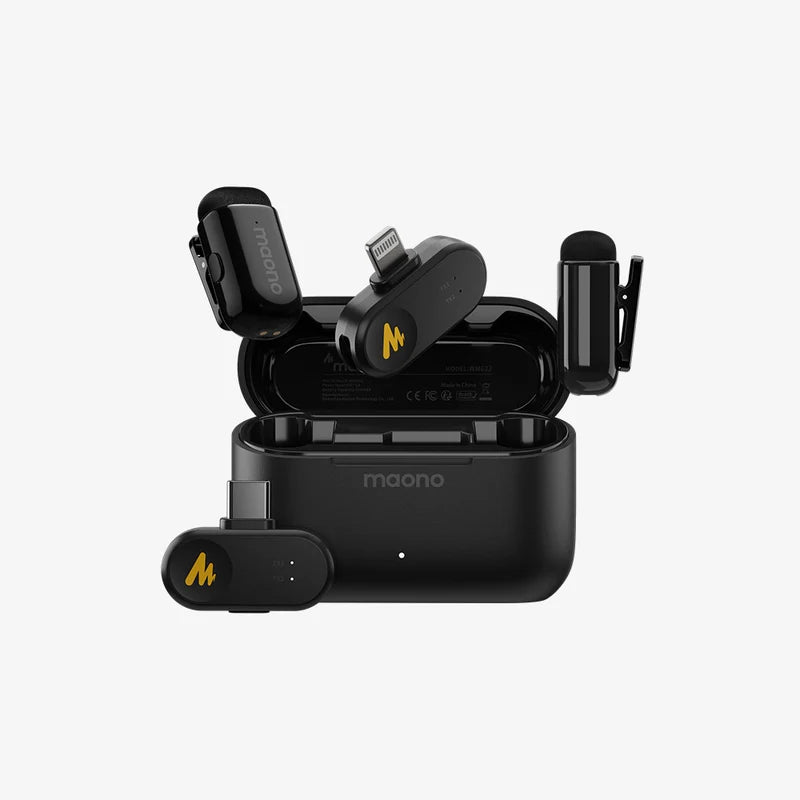 Maono T1 MINI Wireless Microphone USB-C And Lightning