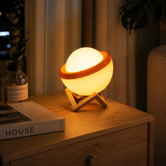 Tulip Lamp – Wood 3D Base