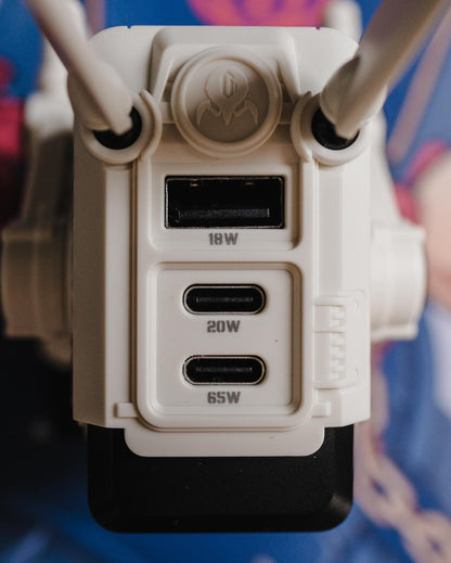 GravaStar Alpha65 65W GaN Fast Wall Charger – 3-Port Power Hub