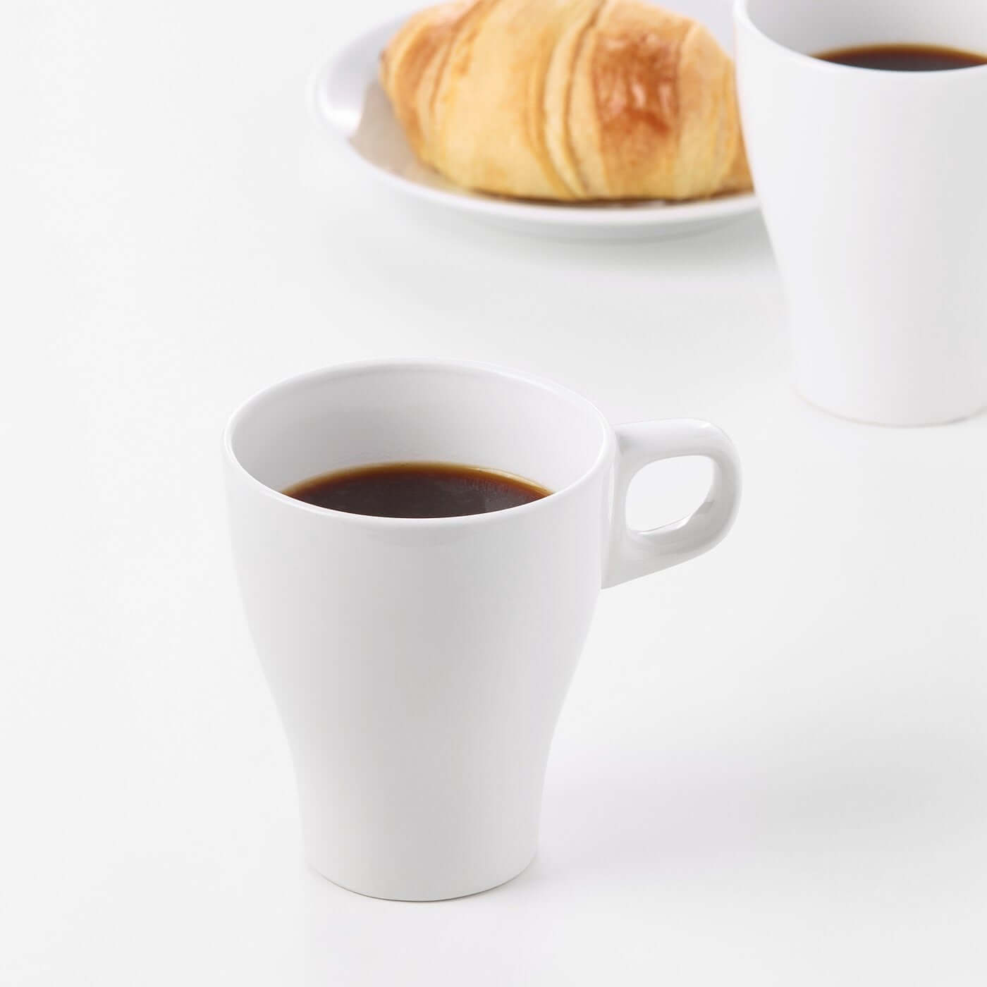  Minimalist stoneware white mug from IKEA – FÄRGRIK series