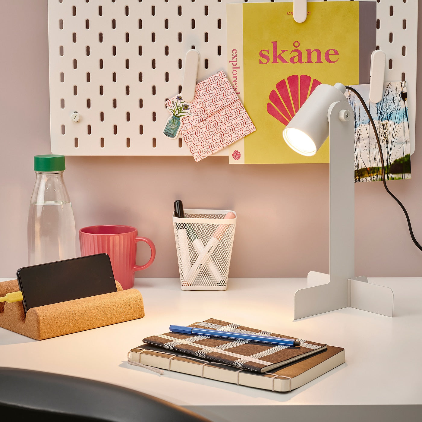 IKEA: FLOTTILJ Desk lamp, beige