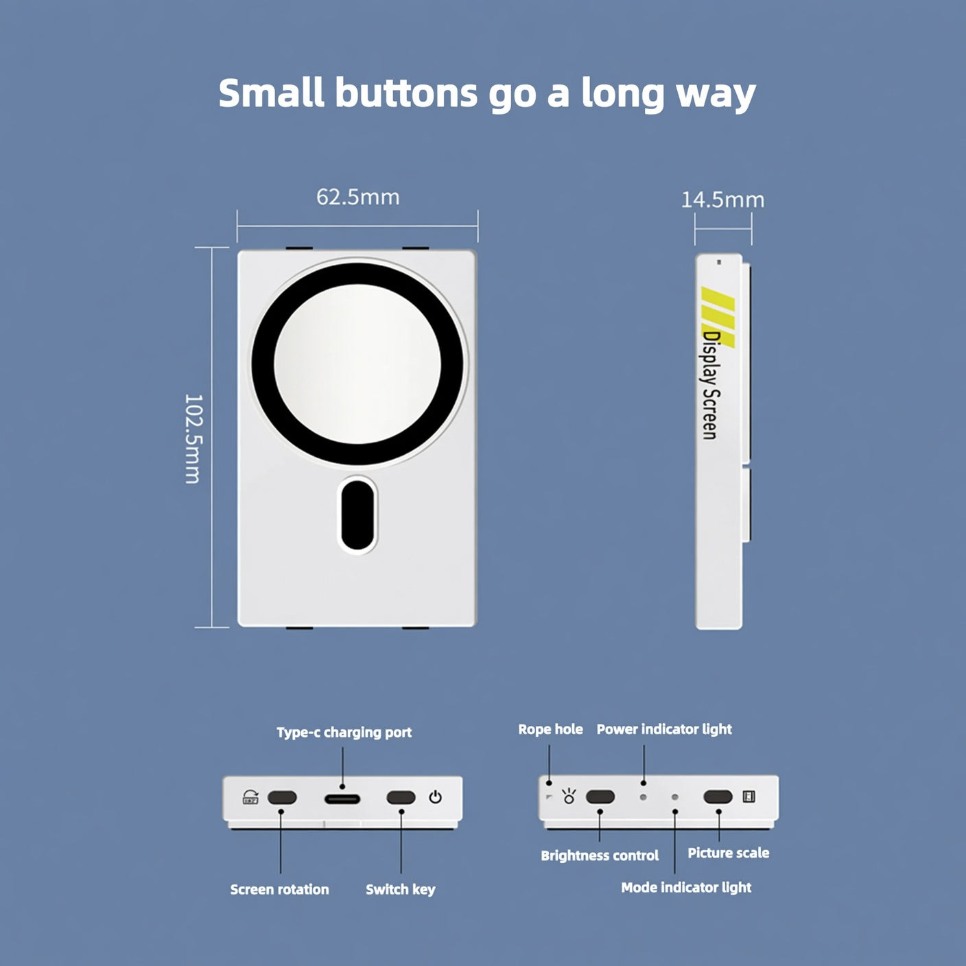 Wireless Monitor Screen for Smartphones