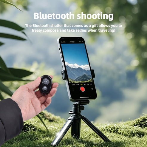 Bluetooth remote shutter for wireless shooting on tripod
