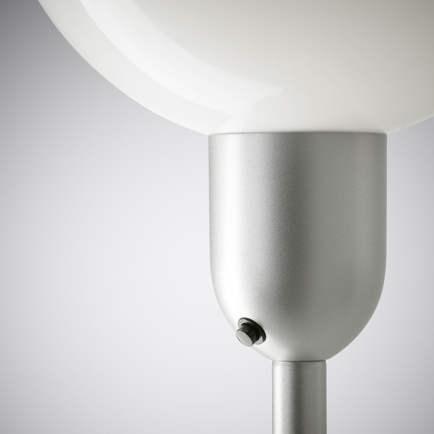 IKEA: HEKTOGRAM Floor Uplighter – Silver Colour/White