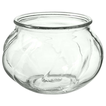 ILJESTARK clear glass vase 8 cm for small flowers or twigs