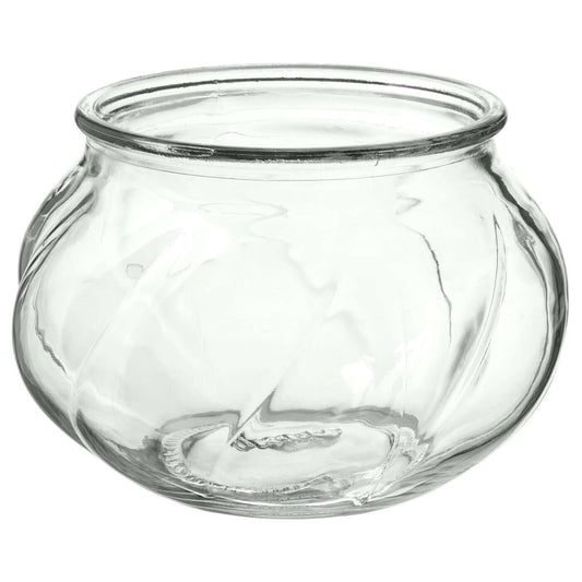 ILJESTARK clear glass vase 8 cm for small flowers or twigs