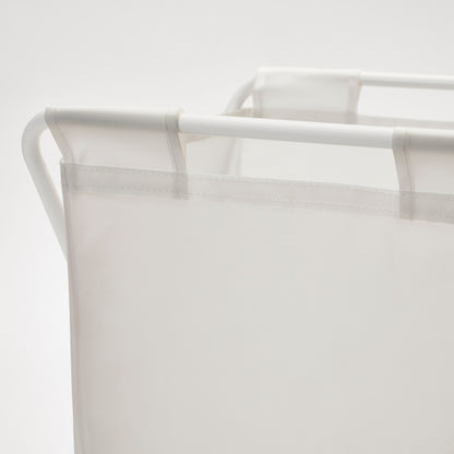 IKEA: JÄLL Laundry Bag with Stand – White (50 L)