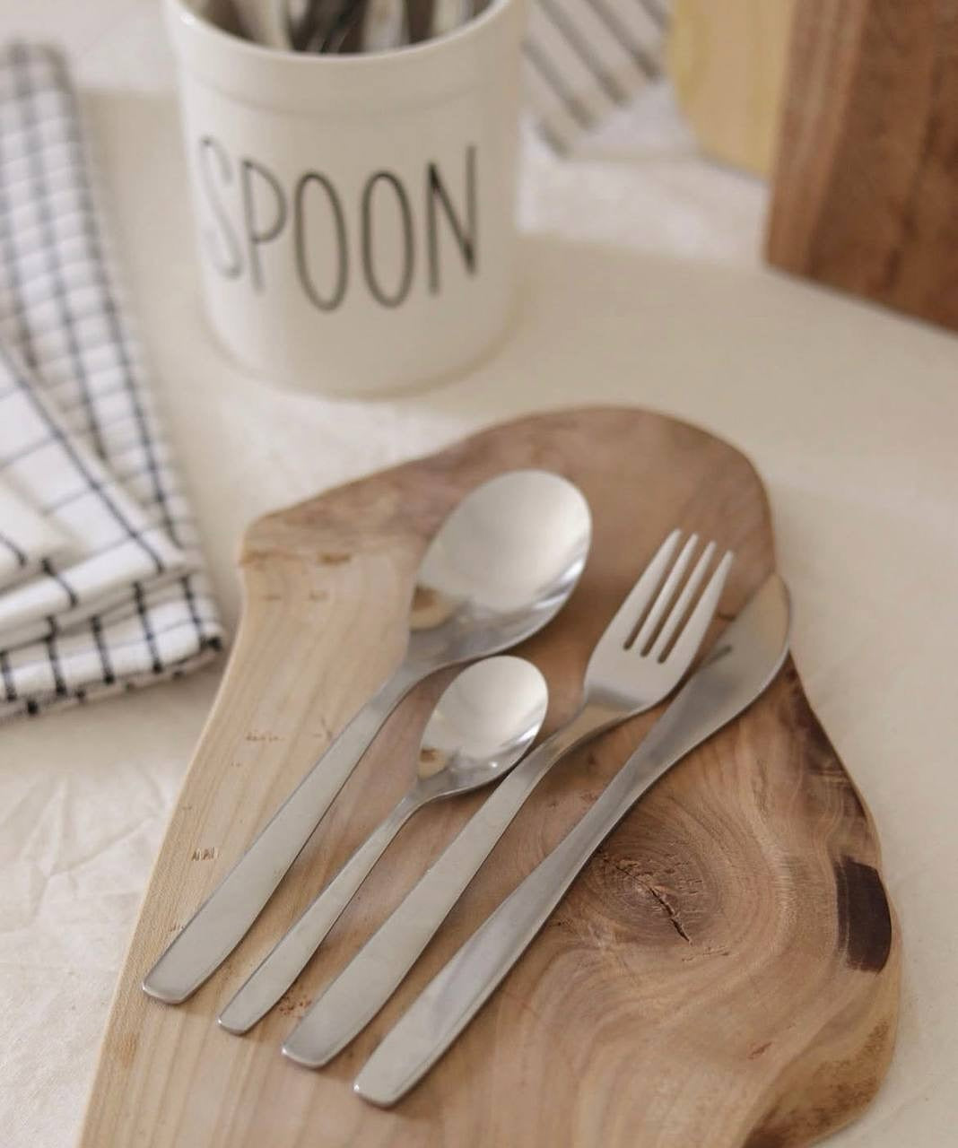 IKEA MOPSIG 16-Piece Cutlery Set – Stainless Steel