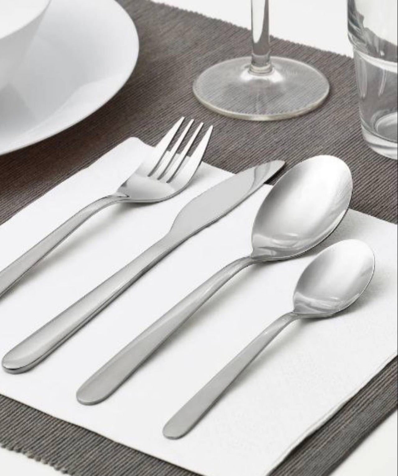 IKEA MOPSIG 16-Piece Cutlery Set – Stainless Steel